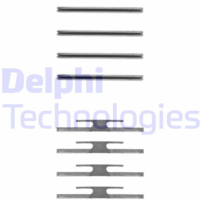 DELPHI LX0055 Lisakomplekt, ketaspiduriklotsid CARLTON 2.0 115 HP Bensiin 1994