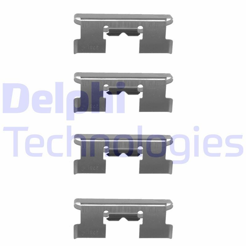 DELPHI Accessory Kit, disc brake pads Article number: LX0057 cheaply