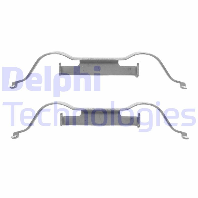 DELPHI LX0508 Lisakomplekt, ketaspiduriklotsid C4 2.0 i 16V 143 HP Bensiin