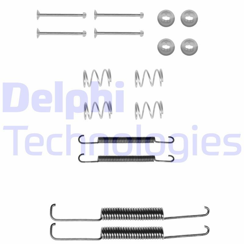 DELPHI LY1003 Lisakomplekt, Piduriklotsid CHEVETTE 1.2 53 HP Bensiin 1985