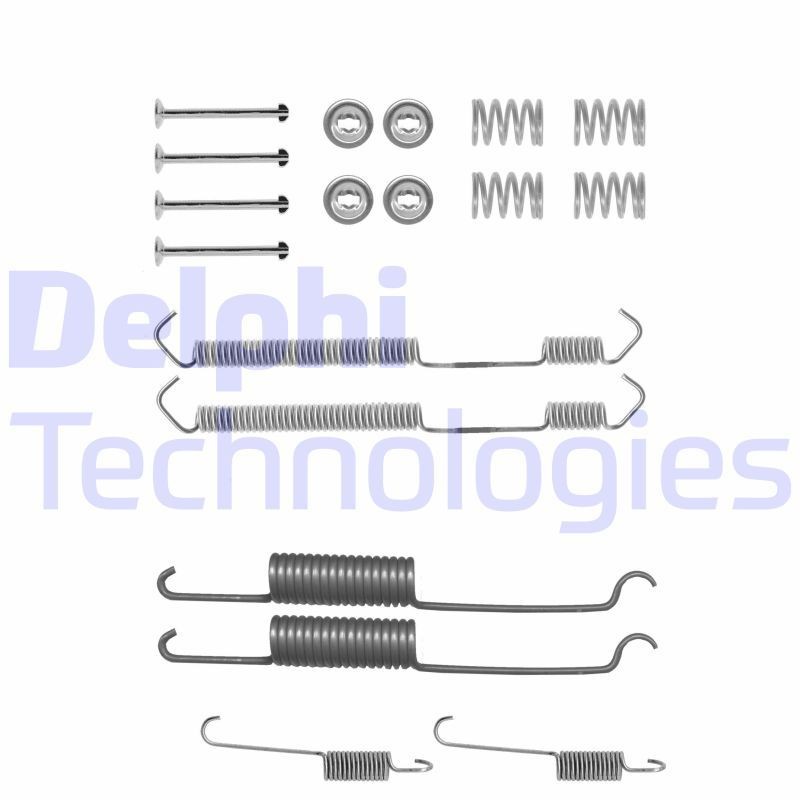 DELPHI LY1063 Lisakomplekt, Piduriklotsid J5 1.9 D 70 HP Diisel 1994