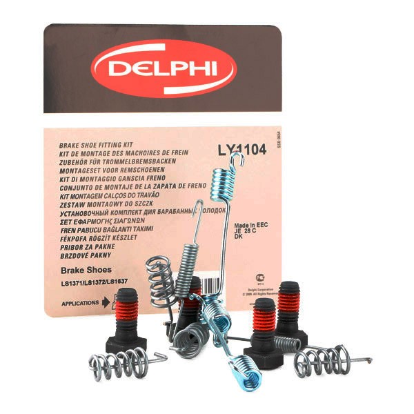 DELPHI Brake shoe fitting kit Article number: LY1104 cheaply