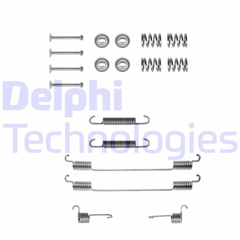DELPHI LY1122 Accessory Kit, brake shoes TEMPRA 1.9 TD 90 PS Diesel 1998