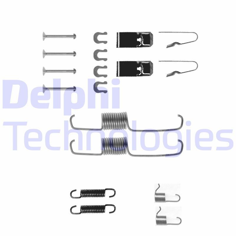 DELPHI LY1144 Set accesorii, sabot de frana STARLET 1.2 (KP61_) 56 CP benzina 1984