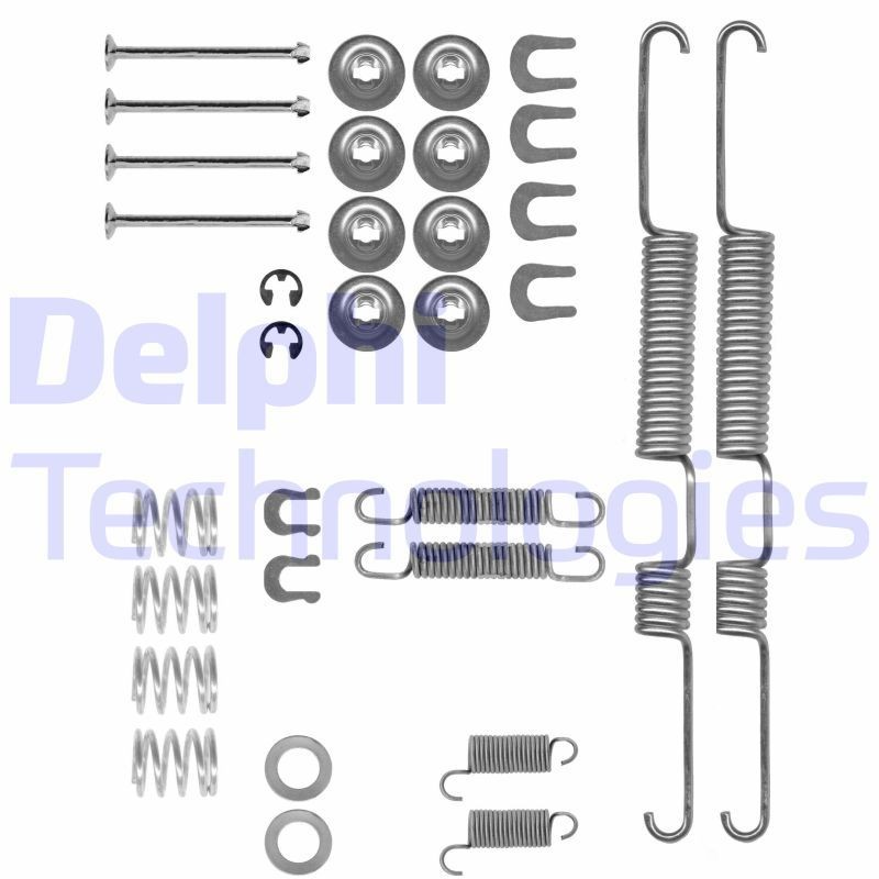 DELPHI LY1191 Juego de accesorios, zapatas de freno HILUX Pick-up 2.4 i 4WD (RN106_, RN110_) 114 CV Gasolina 1999