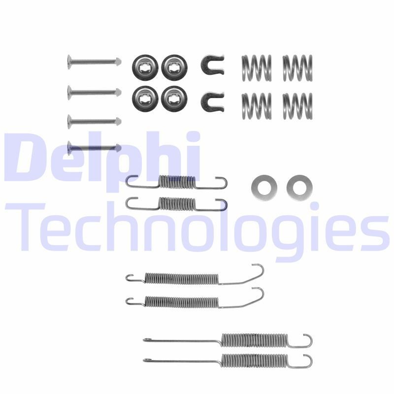 DELPHI LY1199 Lisakomplekt, Piduriklotsid SUNNY 2.0 D 75 HP Diisel 1995