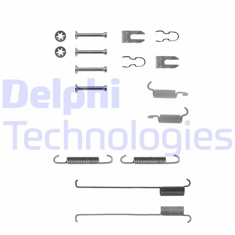 DELPHI LY1214 Lisakomplekt, Piduriklotsid KA 1.3 i 60 HP Bensiin 2008