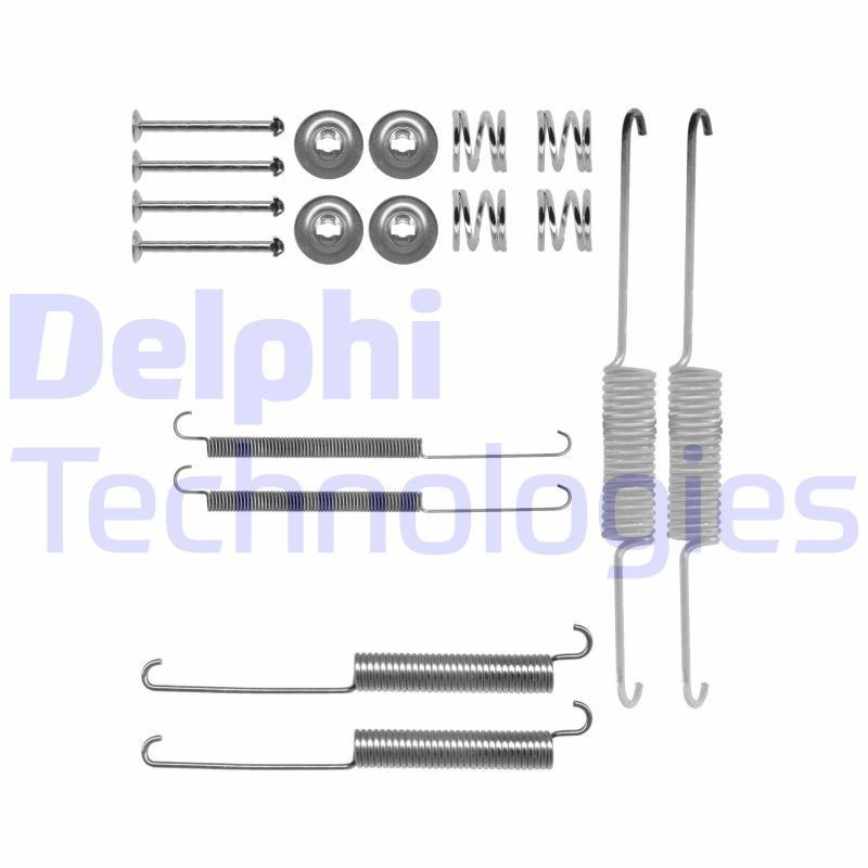 DELPHI LY1233 Accessory Kit, brake shoes TROOPER 2.2 TD 72 PS Diesel 1991