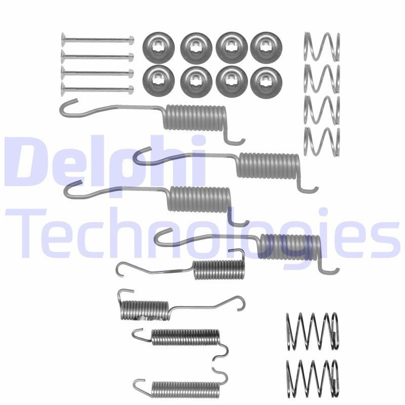 DELPHI LY1260 Lisakomplekt, Piduriklotsid Daily 40-10 V 103 HP Diisel 1999