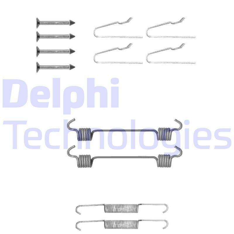 DELPHI LY1306 Lisakomplekt, seisupiduriklotsid 300 3.0 CRD 218 HP Diisel