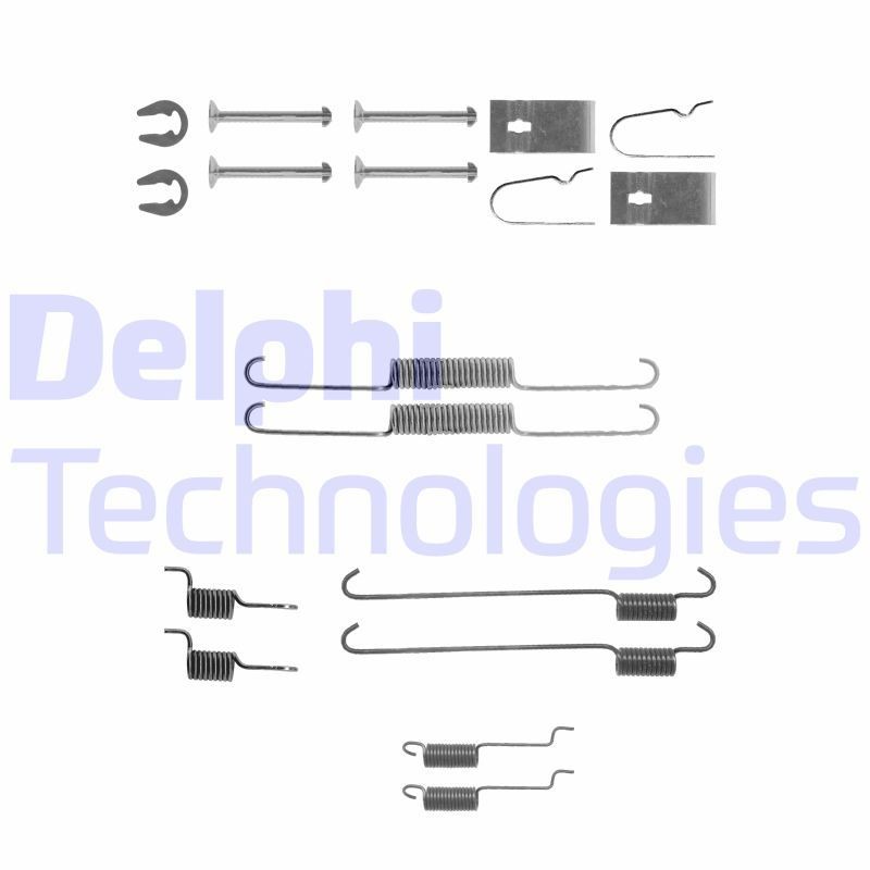 DELPHI LY1311 Accessory Kit, brake shoes SWIFT 1.3 4x4 (RS 413, ZD11S) 92 PS Petrol
