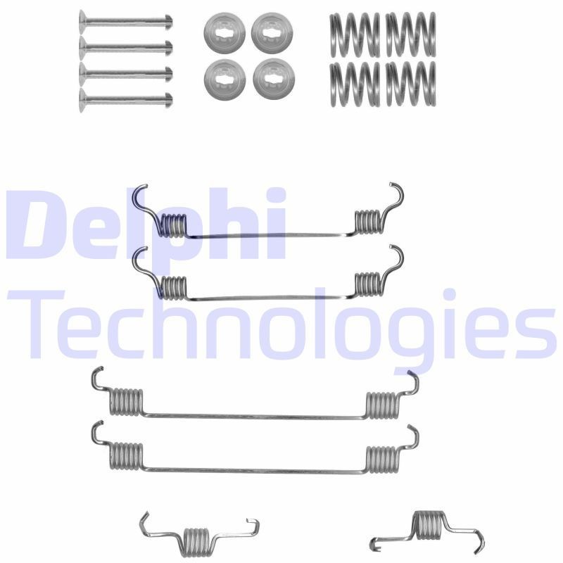 DELPHI LY1321 Accessory Kit, brake shoes YARIS 1.4 D-4D (NLP10_) 75 PS Diesel 2005