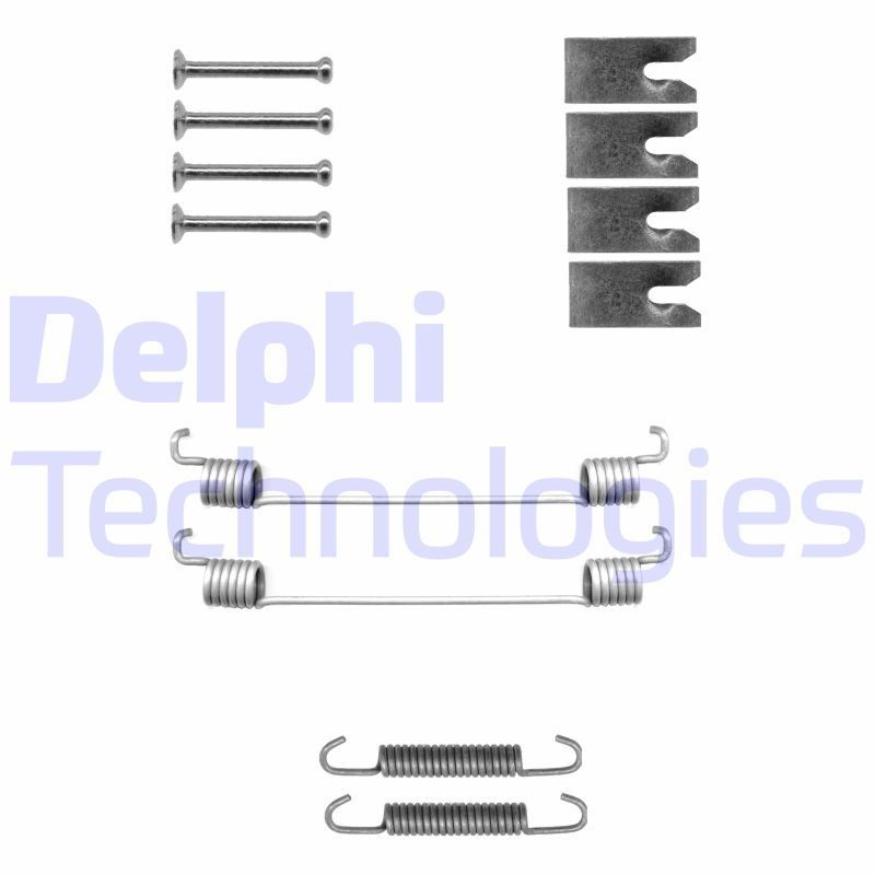 DELPHI LY1335 Accessory Kit, brake shoes YARIS 1.4 D (NLP130_) 90 PS Diesel 2020