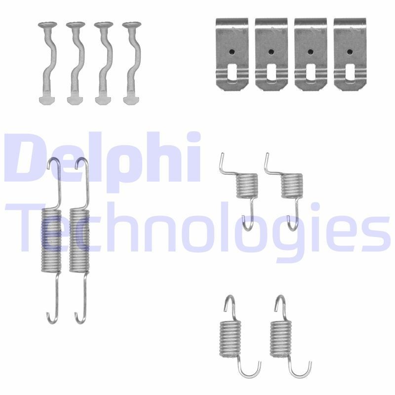 DELPHI LY1351 Brake shoe fitting kit ACCORD 2.4 Vtec T (CM2) 200 PS Petrol 2008