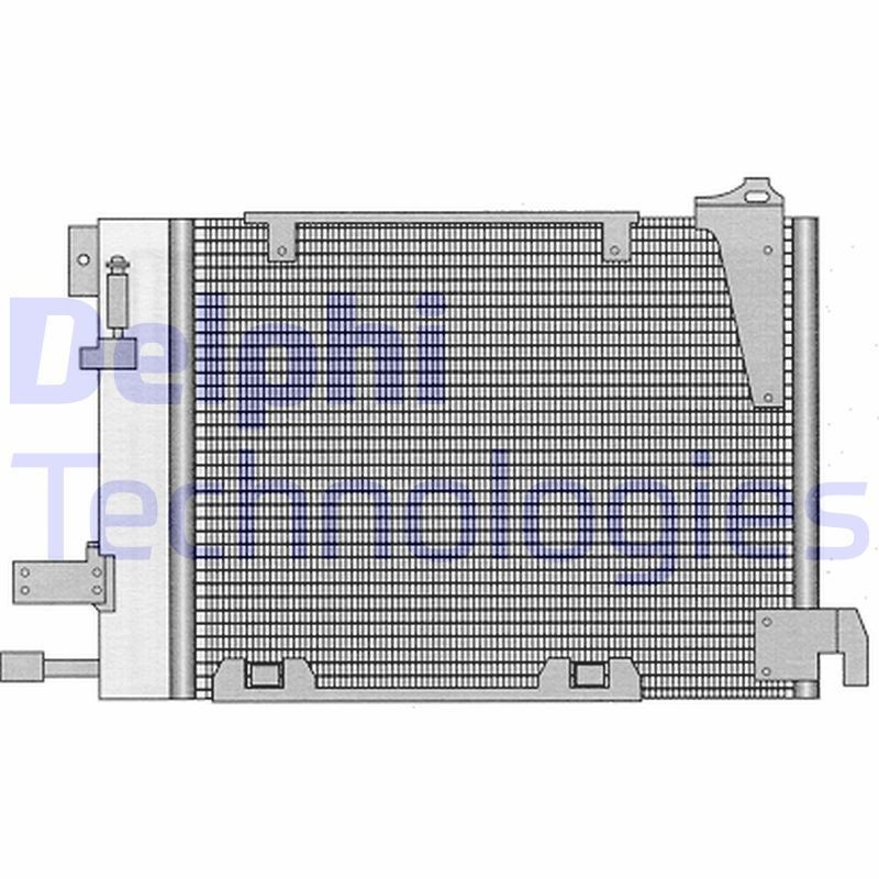 DELPHI Air conditioning condenser Article number: TSP0225221 cheaply