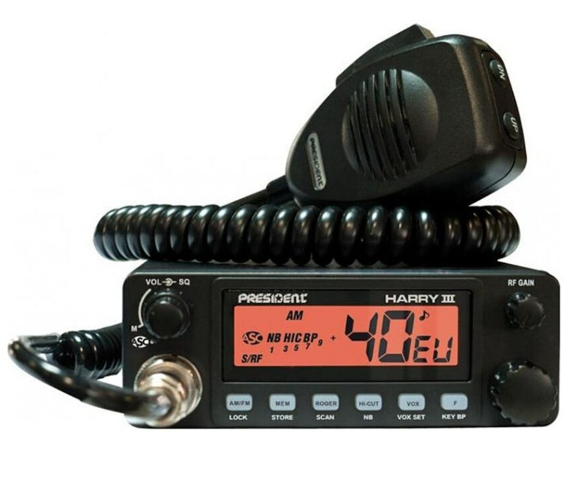 PRESIDENT CB-radio Harry 3 Varenummer: TXMU668 billige