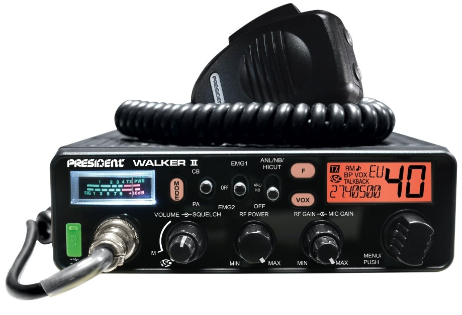 PRESIDENT CB radio WALKER II Article number: TXPR100 cheaply