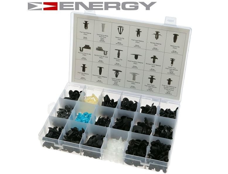 ENERGY NE00758 Kinnitusklippide komplekt, kere 500 1.4 Flex (301OB6) 88 HP Bensiin/etanool