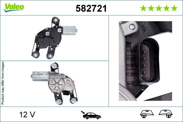 VALEO Wiper motor Article number: 582721 cheaply