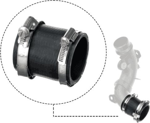 GATES Charger intake hose Article number: 09-1395 cheaply