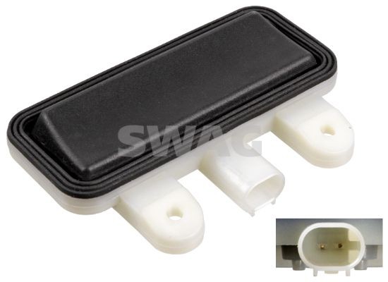 SWAG 33 10 3819 Switch, rear hatch release E-Class E 400 d 4-matic (213.223) 330 PS Diesel 2023