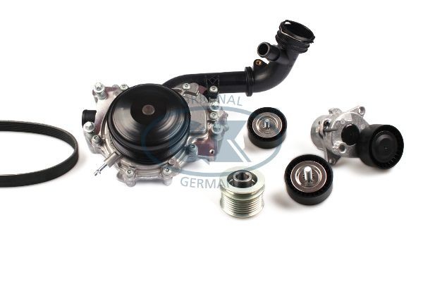 GK Water Pump + V-Ribbed Belt Kit Article number: K980466AA-TH cheaply