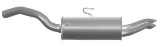 IZAWIT Rear silencer Article number: 28.065 cheaply