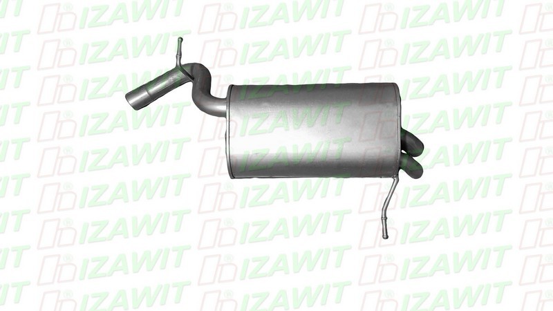 IZAWIT Rear silencer Article number: 28.157 cheaply