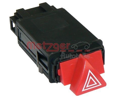 METZGER 0916073 Hazard Light Switch A4 2.8 193 PS Petrol 2001