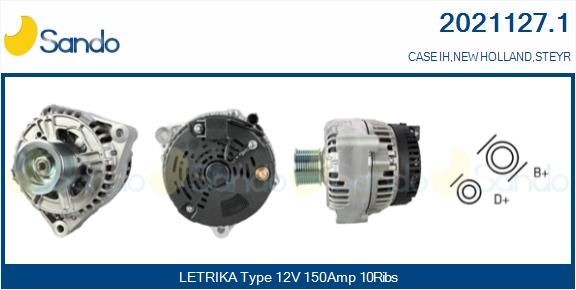 SANDO SRG61000.1 EGR-jahuti Daily 33S13, 35S13, 35C13 126 HP Diisel