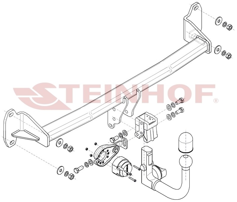 STEINHOF Trailer Hitch Article number: M-285 cheaply