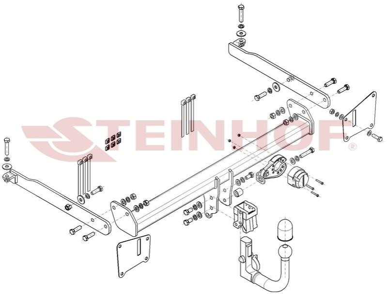 STEINHOF Trailer Hitch Article number: A-114 cheaply