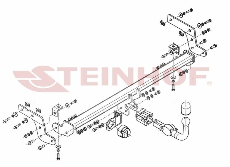 STEINHOF Trailer Hitch Article number: C-046 cheaply