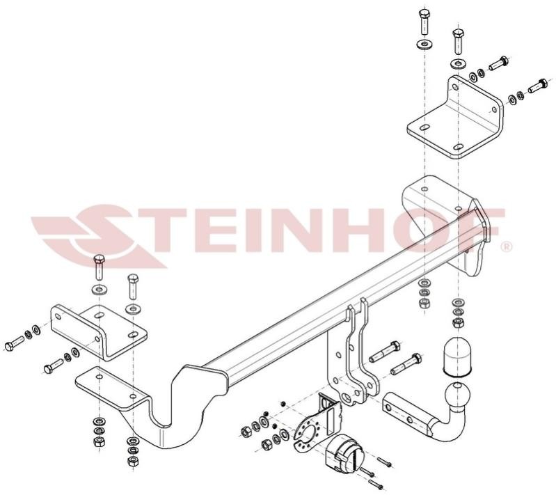STEINHOF Trailer Hitch Article number: K-085 cheaply