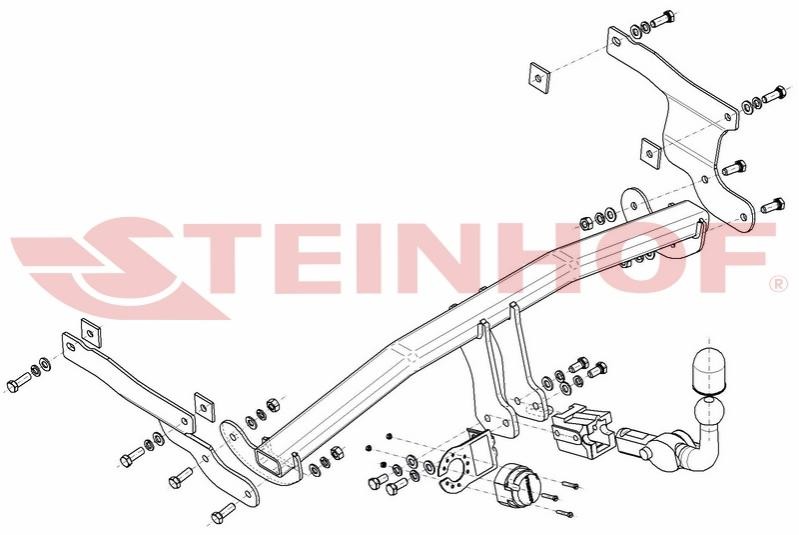 STEINHOF Trailer Hitch Article number: M-039 cheaply
