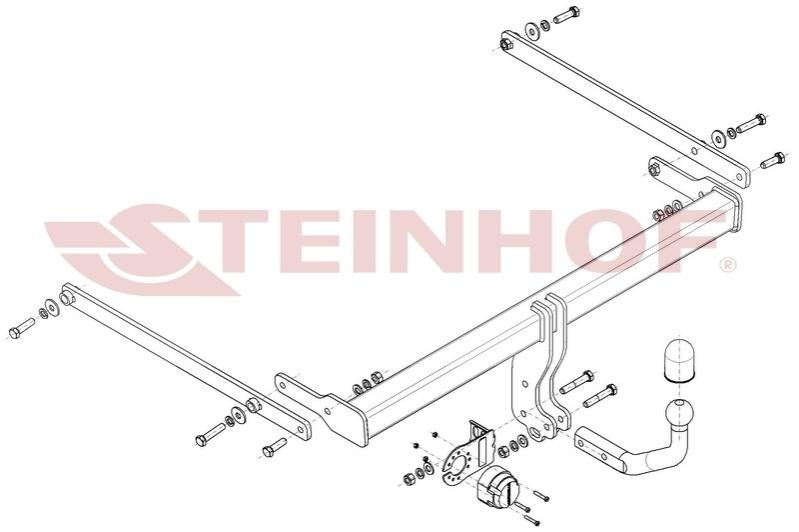 STEINHOF Trailer Hitch Article number: M-059 cheaply