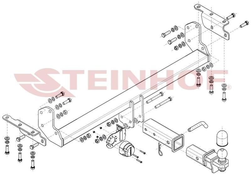 STEINHOF Trailer Hitch Article number: N-091 cheaply