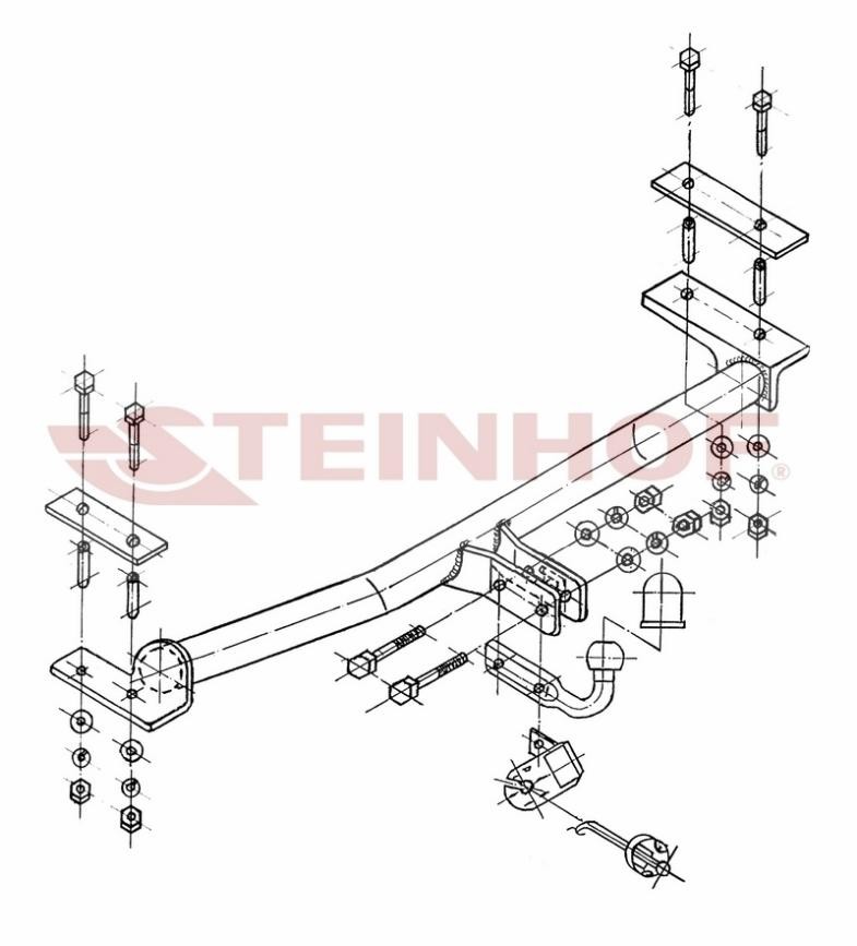 STEINHOF Trailer Hitch Article number: O-161 cheaply