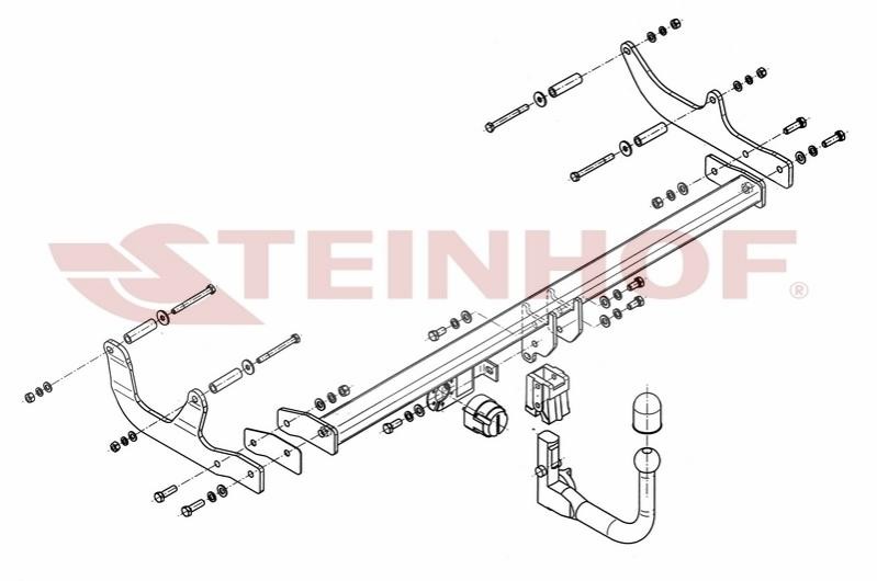 STEINHOF Trailer Hitch Article number: R-040 cheaply