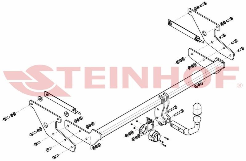 STEINHOF Trailer Hitch Article number: R-116 cheaply