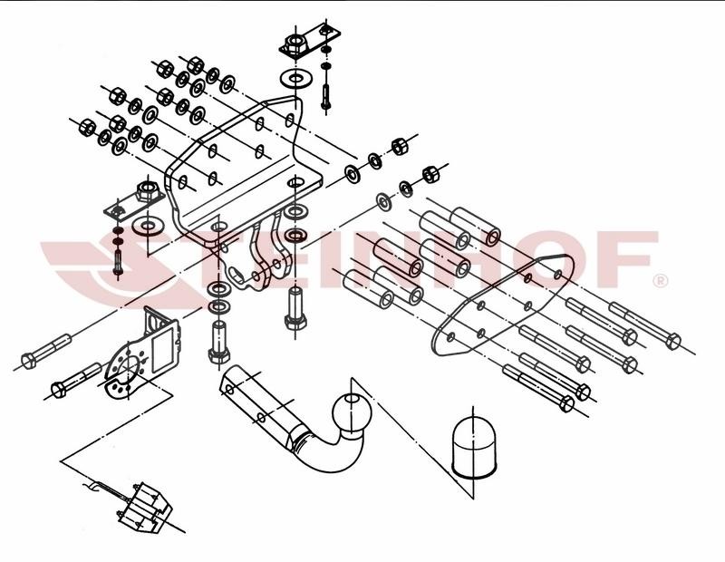 STEINHOF Trailer Hitch Article number: T-170 cheaply