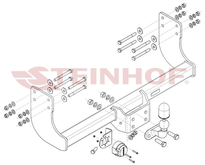 STEINHOF Trailer Hitch Article number: V-038 cheaply