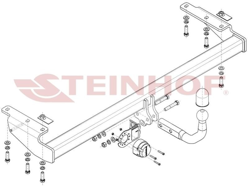 STEINHOF Trailer Hitch Article number: V-313 cheaply