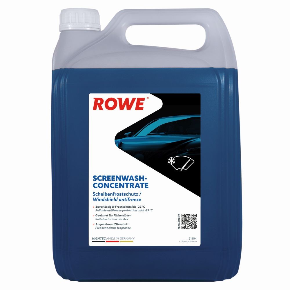 ROWE Winter screenwash HIGHTEC, SCREENWASH, CONCENTRATE Article number: 21104-0050-99 cheaply