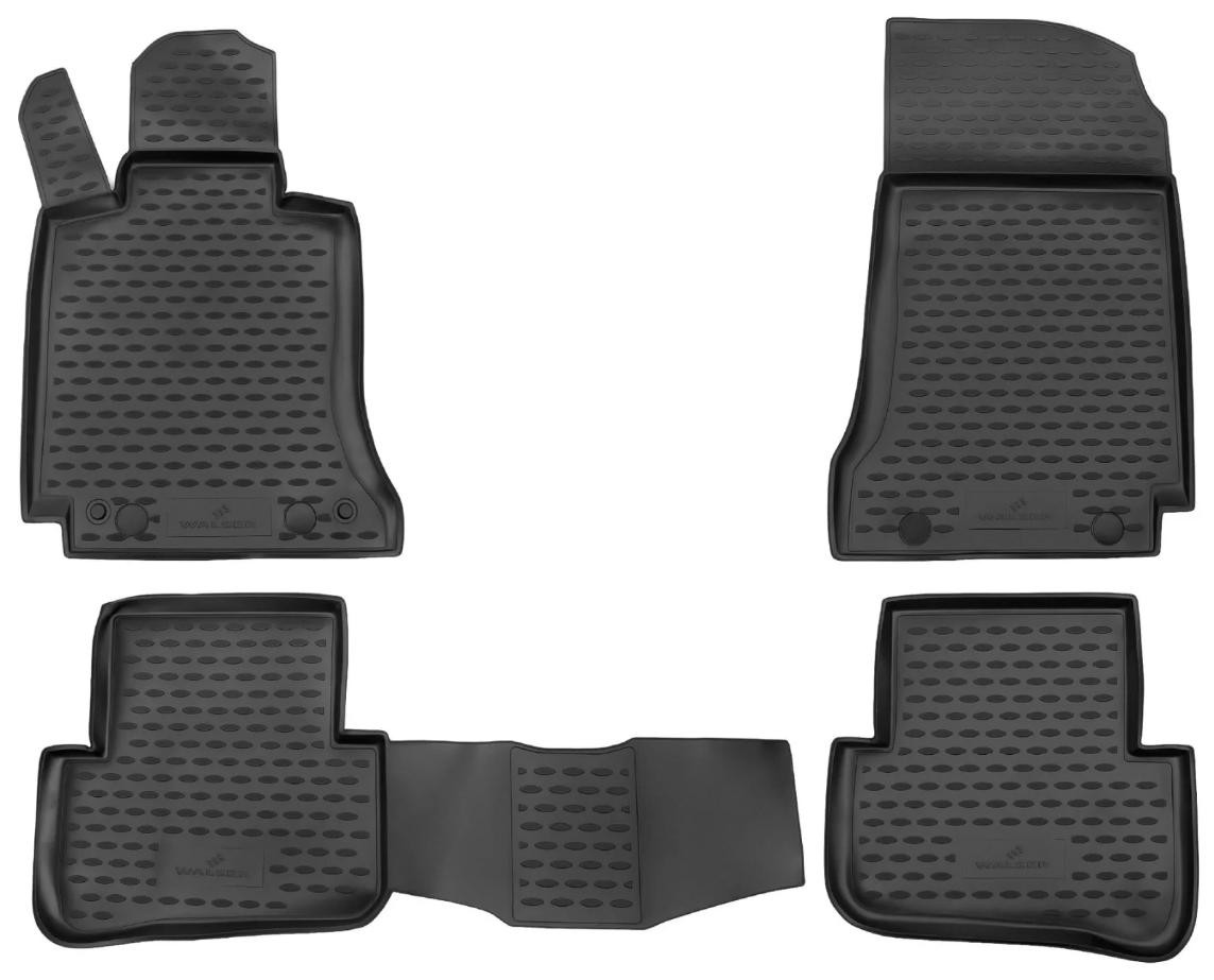 WALSER 75030 Floor mats C-Class C 320 CDI 3.0 (204.222) 224 PS Diesel 2014
