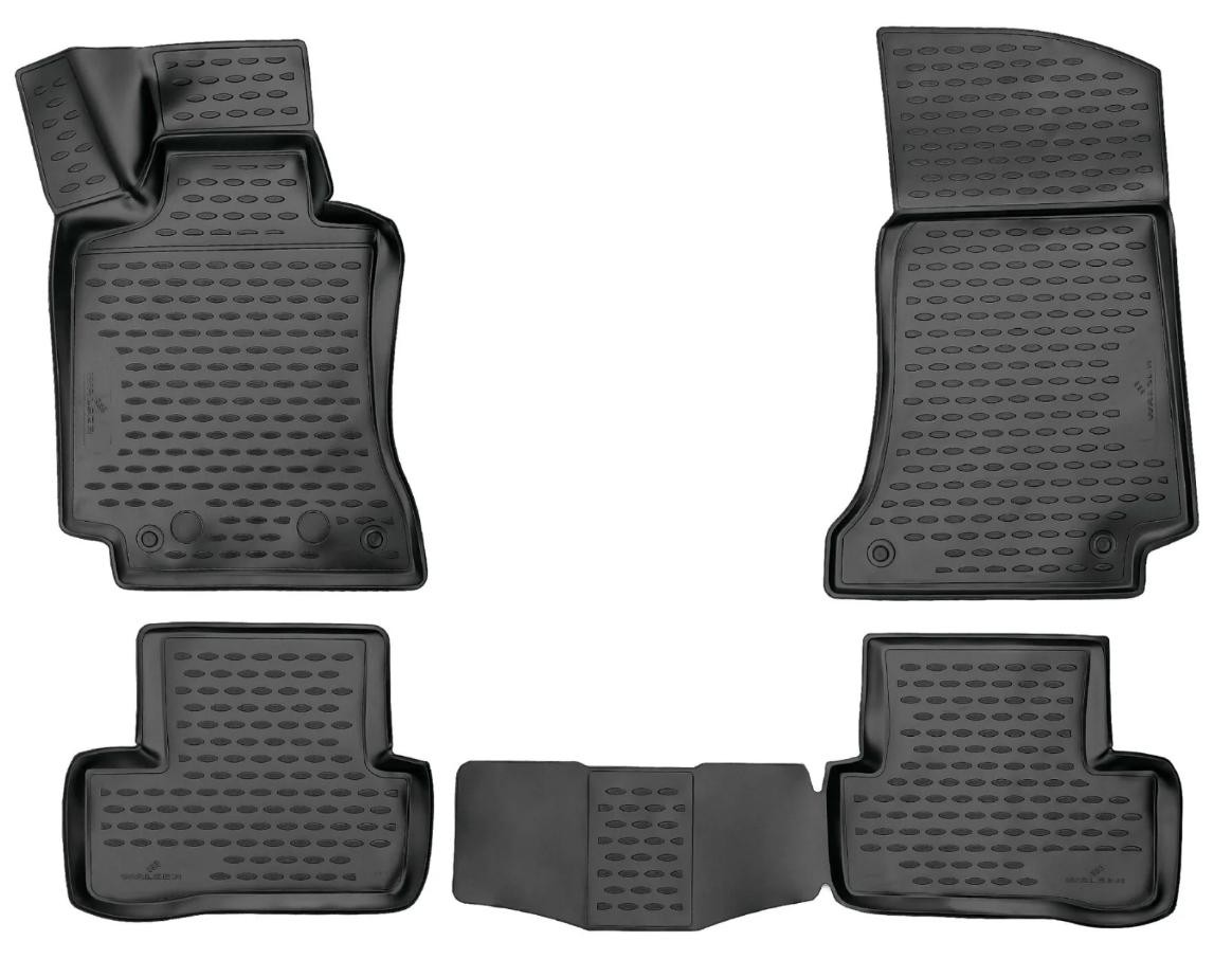 WALSER 75032 Floor mats C-Class C 300 de (205.213) 306 PS Diesel/Electro 2023