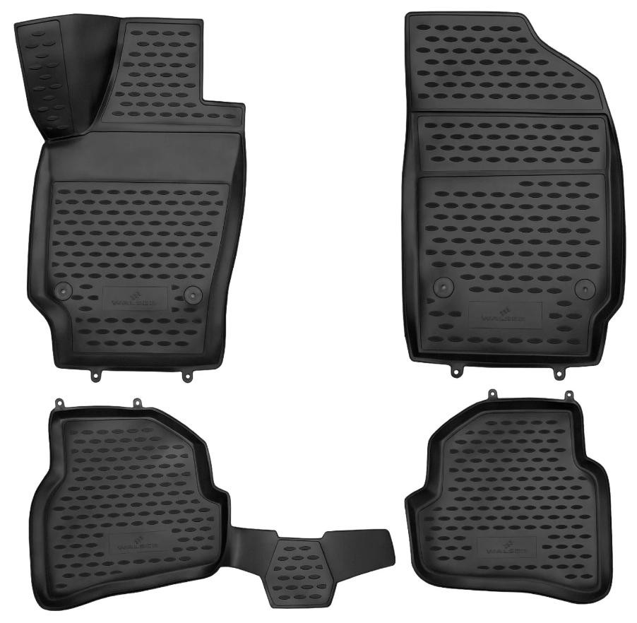 WALSER 75063 Floor mats POLO 1.2 TSI 105 PS Petrol 2022