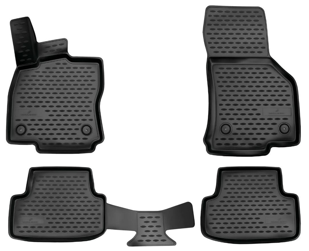 WALSER 75067 Floor mats GOLF 2.0 TSI R 4motion 320 PS Petrol