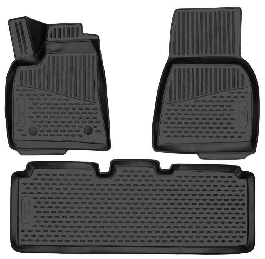 WALSER 75191 Floor mats MODEL S P90D AWD 540 PS Electric