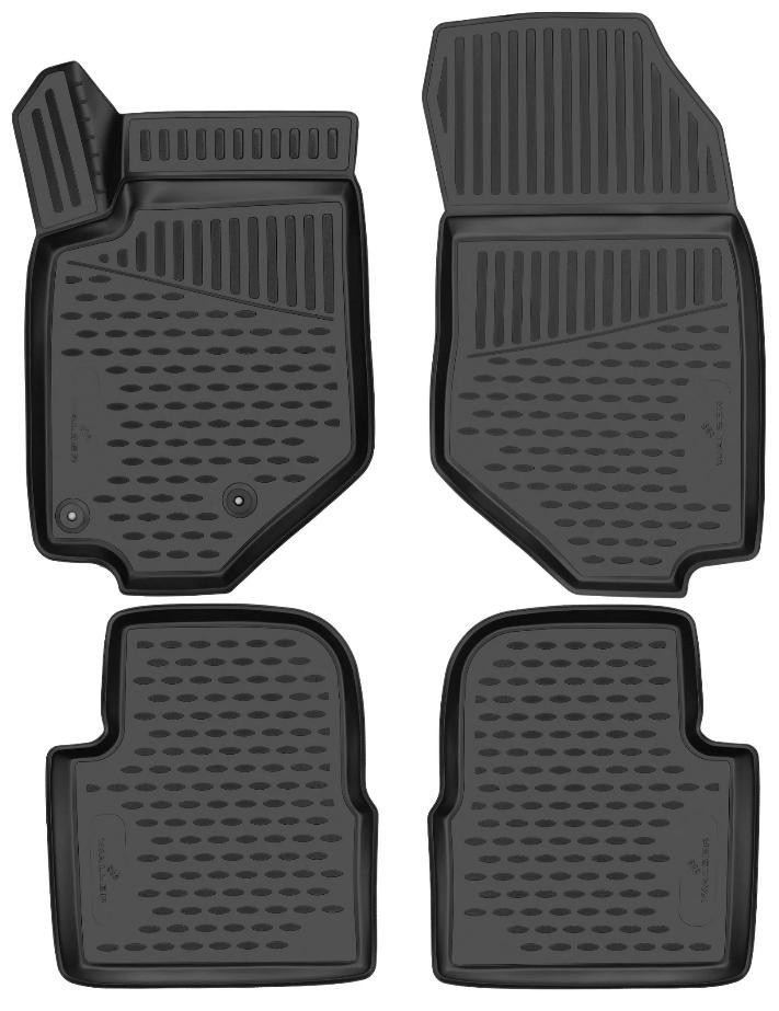 WALSER 75227 Floor mats 208 1.2 PureTech 101 PS Petrol